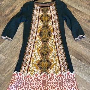 Anthropologie Knitted & knotted sweater dress.  Size small.
